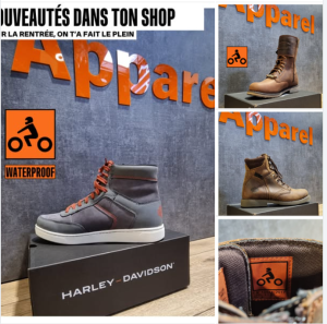 Découvre nos nouvelles chaussures Harley-Davidson